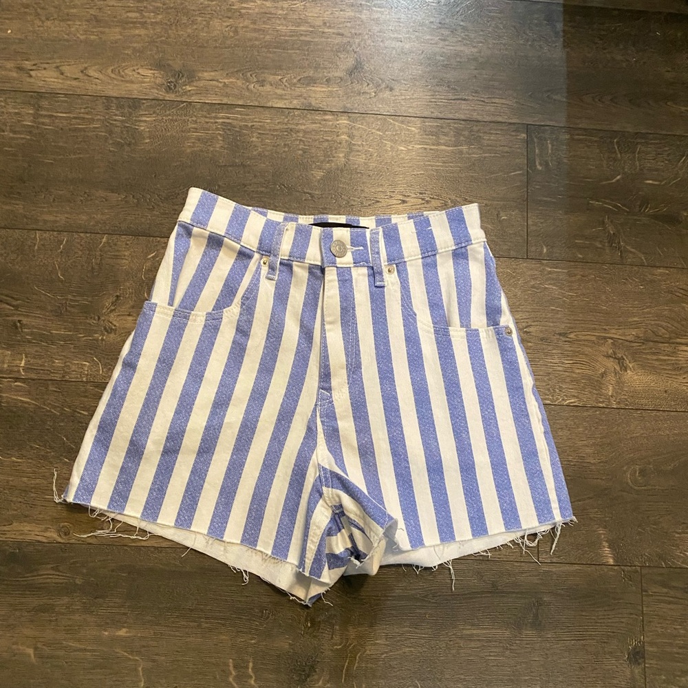 Express Mom Shorts Shortie Super High Rise SZ O